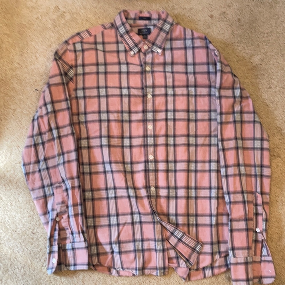 J. Crew Men’s Button Down size Large slim